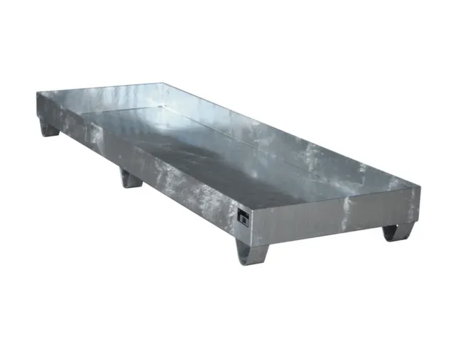 Systeem-Opvangbak 4x 200l 241l 250x 2400x 800mm Verzinkt