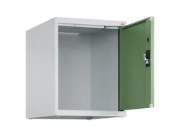 opzetkast,v. locker,1vak.,vak B 400mm,HxBxD 500x400x500mm,cilinderslot