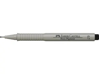 Tekenpen Faber Castell Ecco Pigment 0.7mm Zwart - 3