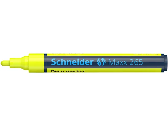 Krijtmarker Schneider Maxx 265 geel