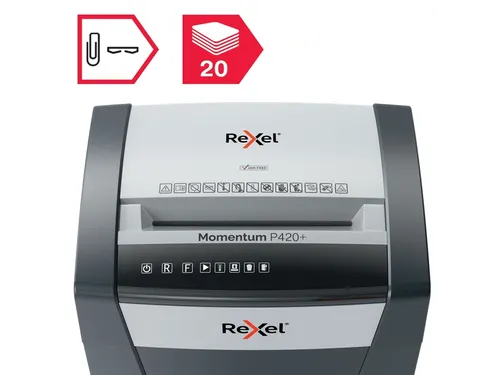 Papiervernietiger Rexel Momentum P420+ snippers 4x35mm