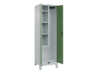 schoonmaakkast,HxBxD 1950x600x500mm,links 4vakken - 2