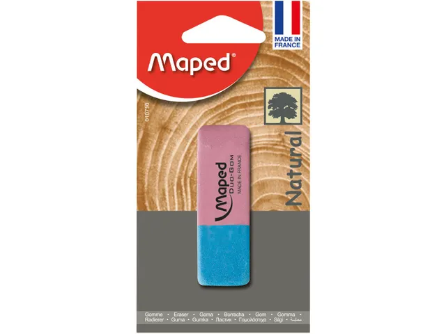 gum Duo-Gom, groot formaat, op blister