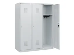 schoollocker,HxBxD 1530x1200x500mm,3vak,vak B 400mm,cil.-slot