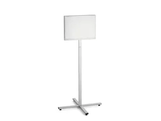 Vloerstandaard info stand outdoor A3 grijs - 2