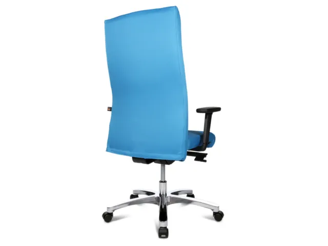 Siège De Bureau Pivotant Bleu Assise Hxlxp 440-520X540X460Mm Charge M
