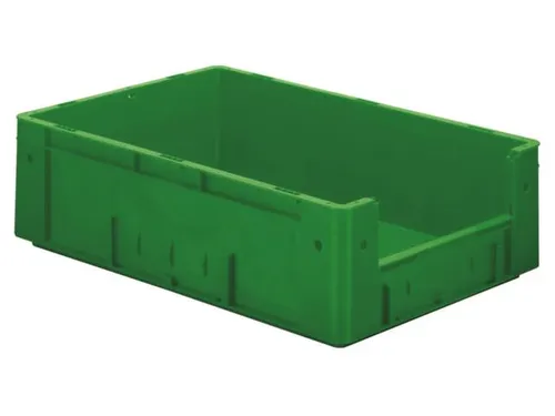 Euronorm Stapelkrat Groen 175x600x400mm 31l Gesloten Grijpopening
