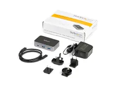 3-poorts USB-C hub met LAN-poort - USB 3.2 Gen 2 (10Gbps)