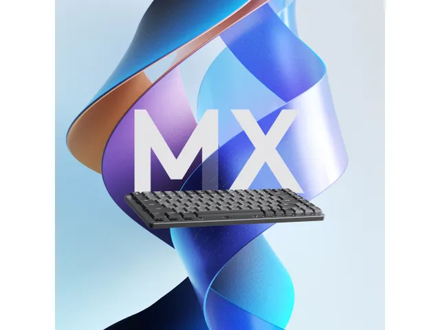 Clavier Bluetooth Logitech MX mini Mechanical QWERTY Anglais US gris