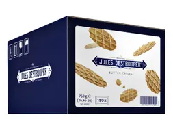 Koekjes Jules Destrooper natuurboterwafels doos 150 stuks