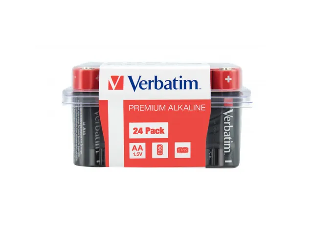 49505 VERBATIM AA Alkaline batterijen 24 Stuks
