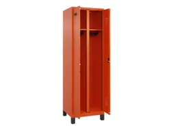 locker voor scheiding van kleding,HxBxD 1950x600x500mm,2vak