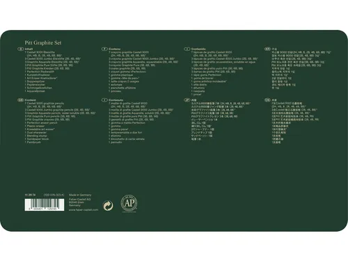 grafietset Pitt 26-delig