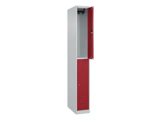 dubbeldekse locker,HxBxD 1850x250x500mm,1x2vak.,vak B 250mm - 2