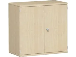kantoorkast,HxBxD 770x800x430mm,decor romp wit,decor front lichtgrijs
