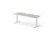 Bureau à hauteur réglable élec.,HxlxP 650-1310x2000x800mm