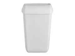 Afvalbak 441404 kunststof mat wit 43 Liter
