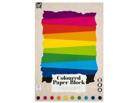 Hobbykarton CarftID 24x34cm 120-220gr 20 vel 10 kleuren