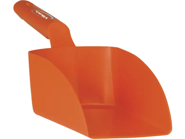 Rechte Handschep Medium 1 Liter Oranje