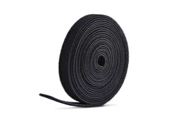 Kabelbeheersysteem Universeel Haak & lus kabelbinder Zwart