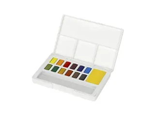 Waterverf Faber-Castell in box met 12 kleuren - 1
