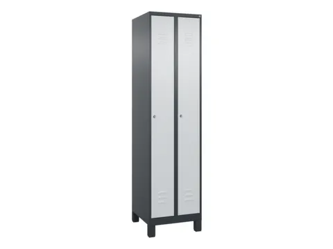 locker,HxBxD 1950x500x500mm,2vak,vak B 250mm,cil.-slot,voeten