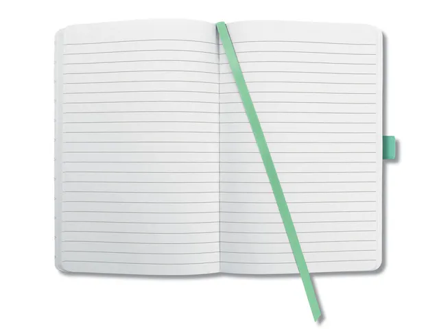 Carnet de notes Sigel Jolie Beauty A5 hardcover ligné 'whitened leave