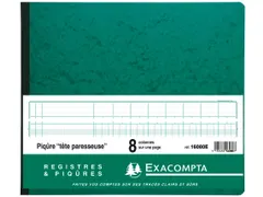 Registers 27 X 32 Cm 8 Kolommen Op 1 Bladzijde