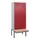 PBM-locker met bank,HxBxD 2120x800x815mm,2vak,vak B 400mm,draaigrendel