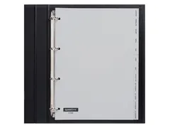 Tabbladen Quantore A4 4-Gaats 12-Delig Jan-Dec Grijs Pp