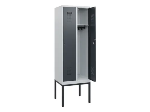 schoollocker,HxBxD 1950x600x500mm,2vak,vak B 300mm,cil.-slot