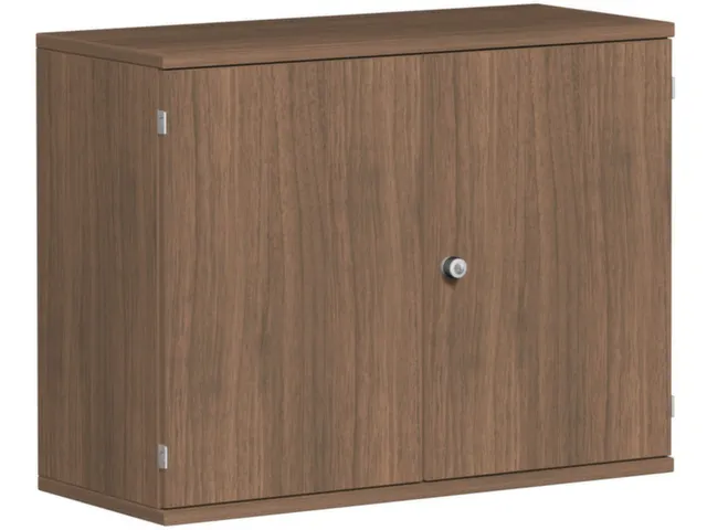 kantoorkast,HxBxD 770x1000x430mm,decor romp noten,decor front noten