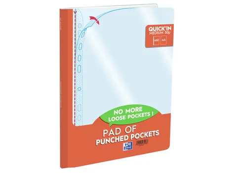 Showtas Oxford Quick ' ín A4 11-gaats 0.05mm PP