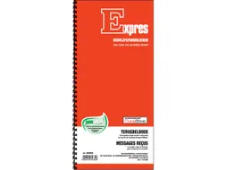 Terugbelboek Sigel Expres zelfkopierend met spiraal FSC