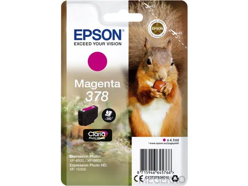 Inktcartridge Epson 378 T3783 rood