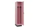 locker voor scheiding van kleding,HxBxD 1950x400x500mm,1vak