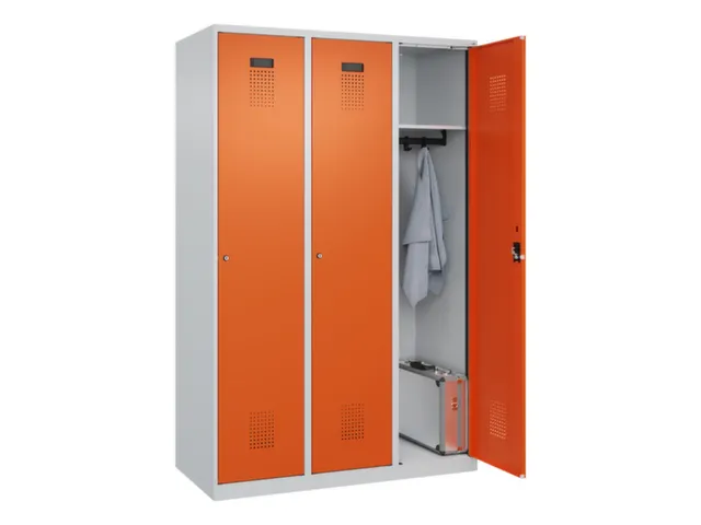 locker,HxBxD 1850x1200x500mm,3vak,vak B 400mm,cil.-slot
