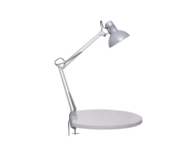 Bureaulamp LED MAULstudy tafelklem incl. E27 lamp Zilver