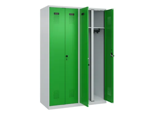 locker voor scheiding van kleding,HxBxD 1850x1200x500mm,4vak
