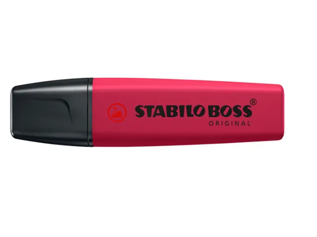 Markeerstift STABILO Boss 70/250 Wildflower bourgogne rood