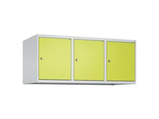 opzetkast,v. locker,3vak.,vak B 400mm,HxBxD 500x1200x500mm - 2