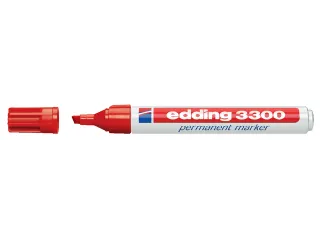 Viltstift Edding 3300 Schuin Rood 1-5mm - 1