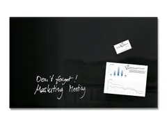 Glasmagneetbord Sigel Artverum 780x480x15mm zwart