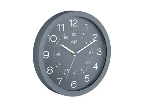 Wandklok CEP Mineral 30cm stil en magnetische grijs