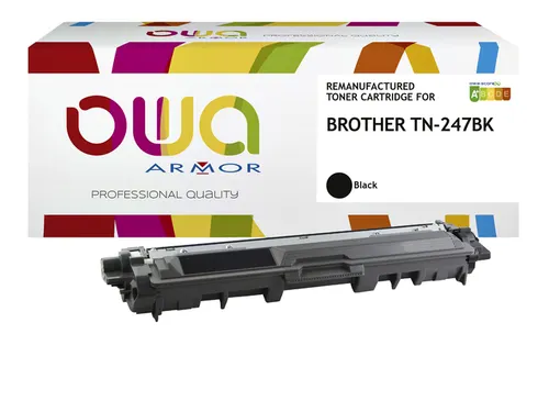 Toner OWA alternatief tbv Brother TN-247BK zwart