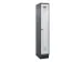 locker voor scheiding van kleding,HxBxD 1950x300x500mm,1vak