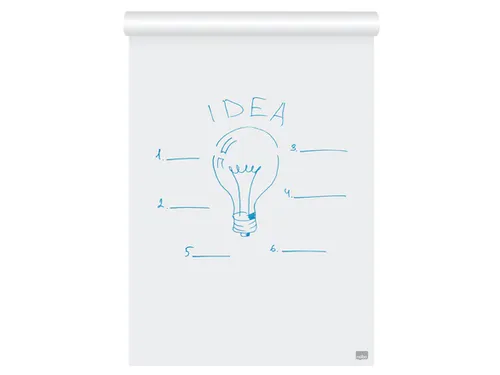 Flipoverpapier Nobo premium 60x85cm dubbelzijdig rol 50 vel