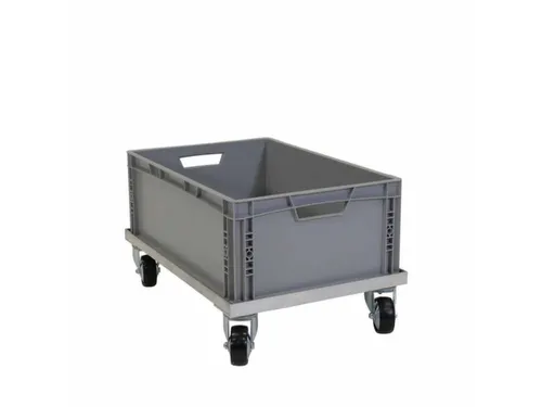 aluminium transportwagen,draagverm. 150kg,laadvl. LxB 600x400mm