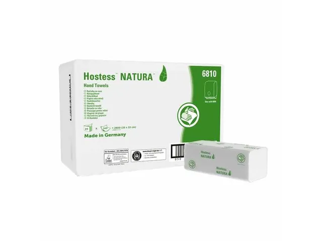 Scott 6810 Handdoek Natura C-vouw 2-laags wit
