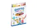 Viltstift Giotto Turbo Color Skin Tones set à 12 kleuren